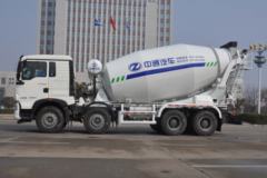 中国重汽 HOWO T5G 340马力 8X4 7.8方混凝土搅拌车(东岳牌)(ZTQ5319GJBZ7N30E)