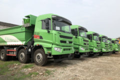 三一集团 V5重卡 龙辉版 380马力 8X4 5.6米智能环保自卸车(SYM5310ZLJ1E)