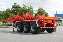 40英寸系列&nbsp;集装箱式半挂车外观图片