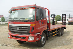 福田 欧曼 336马力 6X4 平板运输车(神狐牌)(HLQ5251TPBB)