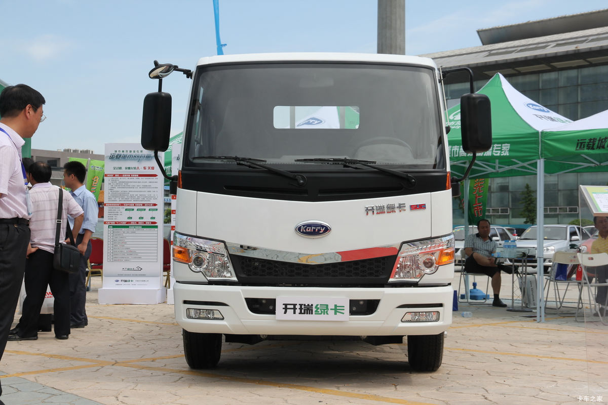 开瑞 绿卡S 117马力 4.215米单排栏板轻卡