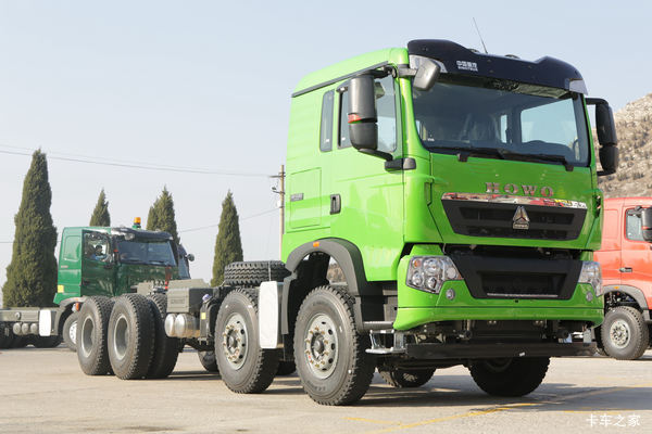 中国重汽HOWO TX 400马力 8X4 7.8米自卸车