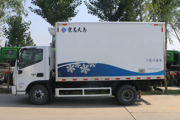 福田欧马可底盘&nbsp;冷藏车外观图片