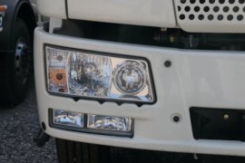 一汽解放底盘&nbsp;混凝土搅拌车外观                                                图片