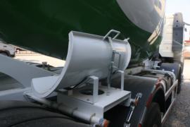 一汽解放底盘&nbsp;混凝土搅拌车上装                                                图片