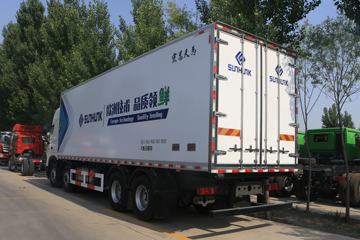 重汽豪沃(HOWO)底盘 冷藏车外观图片