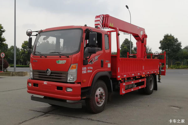 中国重汽成都商用车(原重汽王牌) 捷狮 4X2 160马力 随车吊(CDW5160JSQA1R5)