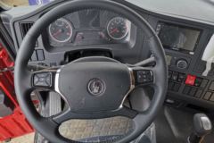 陕汽重卡 德龙X3000 绿通版 500马力 8X4 9.55米栏板载货车(液缓)(SX13104C4561)