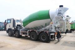 中国重汽 HOWO TX6 340马力 8X4 7.98方混凝土搅拌车(宏昌天马牌)(HCL5317GJBZZN30G5)