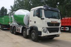 中国重汽 HOWO TX6 340马力 8X4 7.98方混凝土搅拌车(宏昌天马牌)(HCL5317GJBZZN30G5)