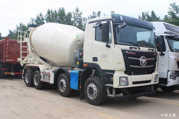 福田 欧曼GTL 360马力 8X4 7.86方混凝土搅拌车(BJ5319GJBY6GRL-22)