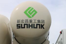 欧曼GTL 混凝土搅拌车上装                                                图片