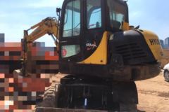 现代 R60W-7轮式挖掘机