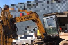 现代 R60W-7轮式挖掘机