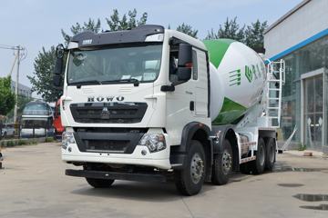 中国重汽 HOWO TX6 340马力 8X4 7.37方混凝土搅拌车(宏昌天马牌)(HCL5317GJBZZN30G5)