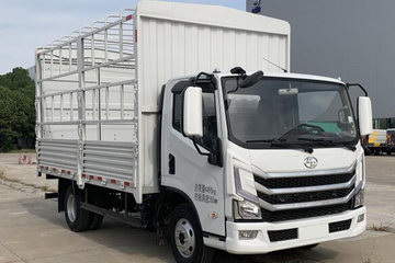 跃进 快运H300 129马力 4.2米单排仓栅式轻卡(SH5042XXYZFDCWZ6)