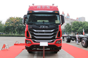 江淮 格尔发K5W 290马力 6X2 9.45米冷藏车(HFC5251XLCP1K4D54V)