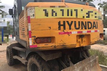 现代重工 轮式挖掘机&nbsp;挖掘机外观图片