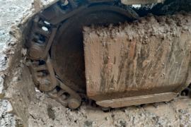 履带式挖掘机&nbsp;挖掘机外观图片