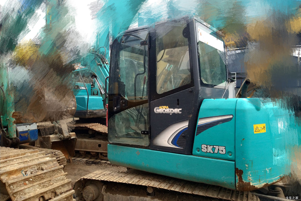 神钢 SK60-8轮式挖掘机