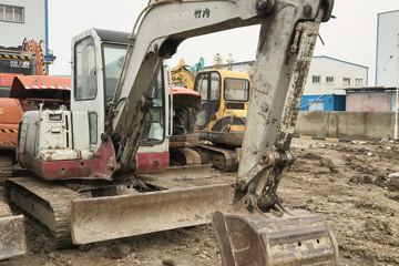 履带式挖掘机&nbsp;挖掘机图片
