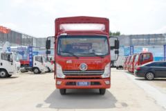 陕汽轻卡 德龙K3000 轻量化版 150马力 3.85米排半仓栅式轻卡(国六)(宽轮距)(YTQ5041CCYKJ332)
