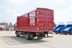 陕汽载货车 德龙N3000 复合版 220马力 4X2 6.75米排半仓栅式载货车(YTQ5180CCYFM50A0)