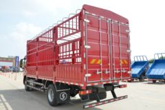 陕汽载货车 德龙N3000 复合版 220马力 4X2 6.75米排半仓栅式载货车(YTQ5180CCYFM50A0)