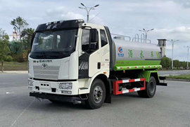 一汽解放底盘&nbsp;洒水车/喷洒车外观图片