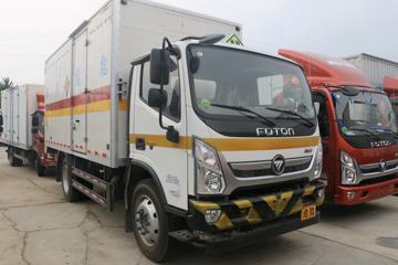 福田 奥铃速运 156马力 4X2 5.2米易燃气体厢式运输车(国六)(荣沃牌)(QW5120XRQ)