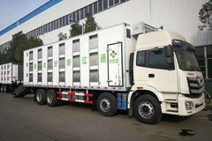 福田 欧航R系 170马力 4X2 6.67米雏禽运输车(程力威牌)(CLW5163XCQB5)