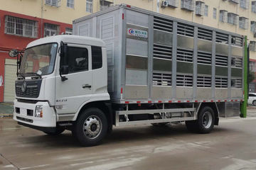 东风商用车 天锦VR 210马力 4X2 6.55米畜禽运输车(国六)(程力威牌)(CLW5180CCQE6)