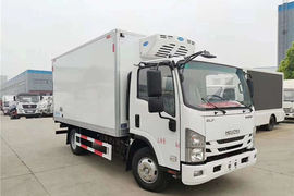 庆铃底盘&nbsp;冷藏车外观图片