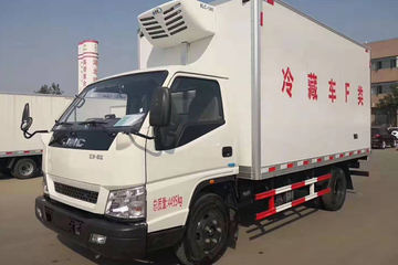江铃 顺达宽体 116马力 4X2 4.1米冷藏车(程力威牌)(CLW5044XLCJ5)
