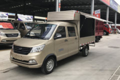 南骏汽车 瑞帅C系 1.5L 112马力 汽油 2.415米双排翼开启厢式微卡(国六)(NJA5020XYKSSE32A)