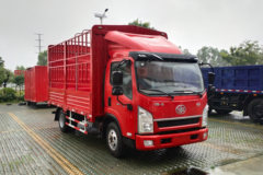 一汽红塔 解放公狮3系 160马力 4.2米单排仓栅式轻卡(国六)(CA5040CCYK6L3E6-3)