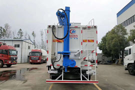 东风商用车底盘&nbsp;粉粒物料运输车外观图片