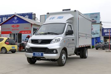 福田 祥菱V2 1.6L 122马力 汽油 3.3米单排翼开启厢式微卡(国六)(BJ5030XYK5JV7-51)