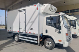 奥普力&nbsp;电动冷藏车外观图片