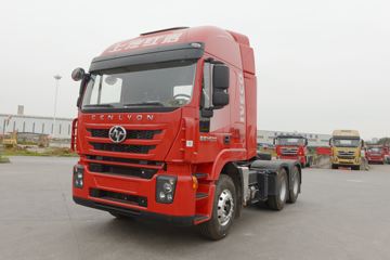 上汽红岩 杰狮M500重卡 超重载版 430马力 6X4牵引车(CQ4256HXDG334HH)