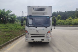 奥普力&nbsp;电动冷藏车外观图片