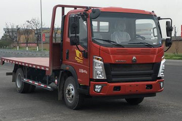 中国重汽HOWO 王系 160马力 4X2 平板运输车(ZZ5047TPBH3315F145)