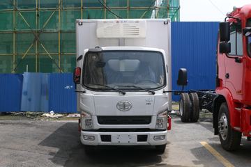 一汽红塔底盘&nbsp;冷藏车外观图片