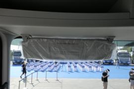 智蓝重卡&nbsp;电动牵引车驾驶室图片