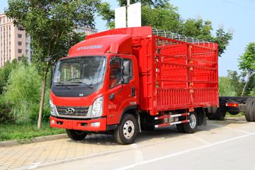 现代商用车 泓图300 130马力 4.18米单排仓栅式轻卡(CHM5040CCYZDB33V)