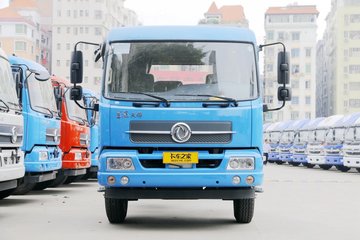 湖北聚力(聚尘王牌)东风商用车底盘垃圾运输车
