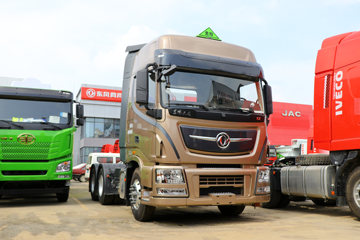东风商用车 天龙旗舰KX 经典版 465马力 6X4 AMT自动挡危险品牵引车(液缓)(速比3.42)
