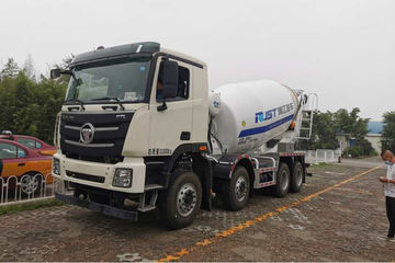 福田 欧曼GTL 360马力 8X4 7.65方混凝土搅拌车(瑞江牌)(WL5312GJBBJ31)