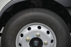 江淮 骏铃V5 120马力 3.85米排半栏板载货车(江淮变速箱)(HFC1043P91K1C2V)