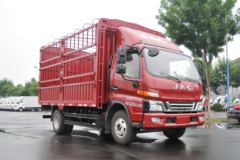 江淮 骏铃V6 143马力 4.18米单排仓栅式轻卡(HFC5043CCYP91K2C2NV)